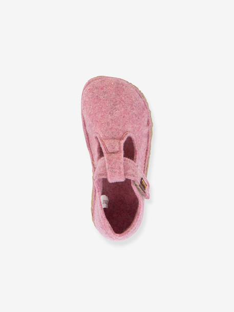 Chaussons pieds nus enfants FLEXY WOOLY BAREFOOT Froddo bleu jean+bleu nuit+gris chiné+rose chiné - vertbaudet enfant 