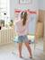 Tableau pliable et réglable en hauteur 3 en 1 en bois FSC® multicolore+Rose - vertbaudet enfant 