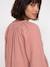 Blouse grossesse et allaitement en gaze coton biologique* bois de rose+vert sauge - vertbaudet enfant 