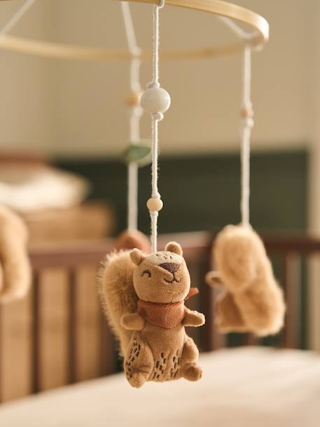 Mobile musical pour lit bébé beige - vertbaudet enfant 