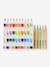 BUKI etui met 45 acrylstiften meerkleurig - vertbaudet enfant 