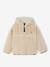 Sweat polaire à capuche garçon blanc - vertbaudet enfant 