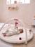 Tapis d'éveil avec arches et rebord beige+blanc+orange+rouge - vertbaudet enfant 