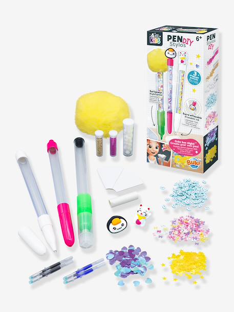 BUKI DIY kawaii pennen meerkleurig - vertbaudet enfant 