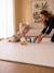 Grand tapis 9 dalles en mousse marron+rouge - vertbaudet enfant 