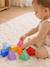 Set sensorische driehoeken baby meerkleurig - vertbaudet enfant 