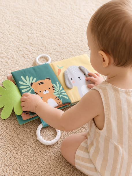 Dieren kiekeboeboek meerkleurig - vertbaudet enfant 