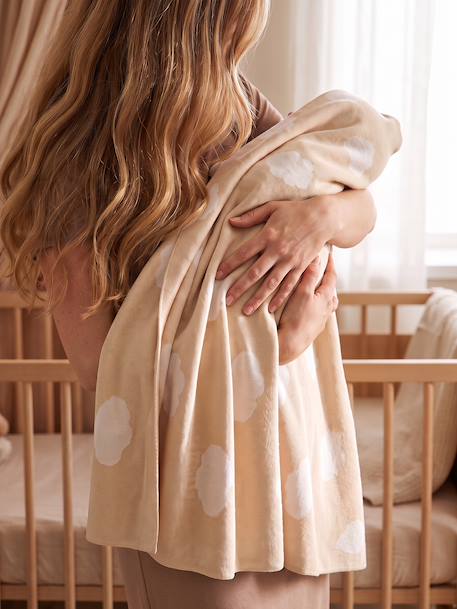 Babydeken van katoen beige - vertbaudet enfant 