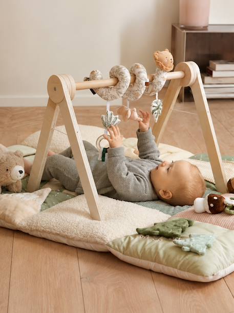 Portique d'activités en bois FSC® bois - vertbaudet enfant 