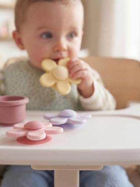 Set van 3 bloem spinners meerkleurig - vertbaudet enfant 