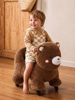 -Porteur animal à roulettes en bois FSC®