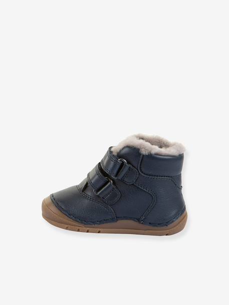 Boots garçon PAIX UP WINTER Froddo bleu+bleu nuit+blush+caramel+vieux rose - vertbaudet enfant 