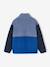 Sweat polaire garçon manches longues bleu+vert - vertbaudet enfant 