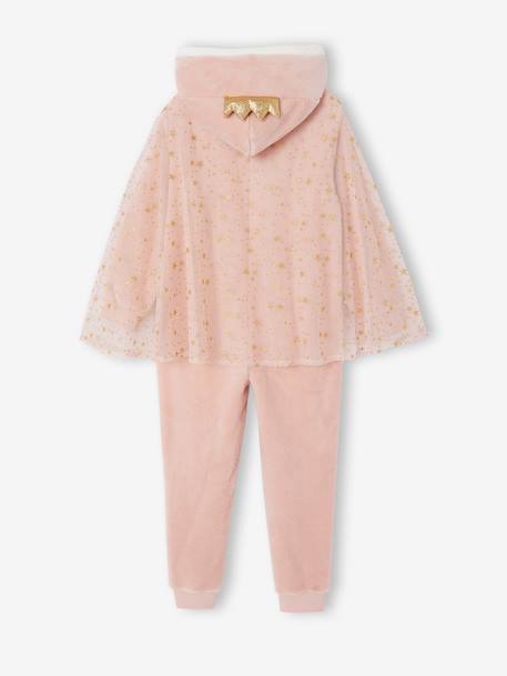 Prinsessenonesie meisje roze (poederkleur) - vertbaudet enfant 