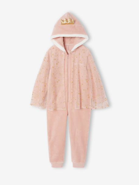 Prinsessenonesie meisje roze (poederkleur) - vertbaudet enfant 