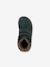 Blotevoetenlaarzen voor kinderen ZERU TEX WINTER BAREFOOT Froddo donkerblauw+goudroze+petrolblauw - vertbaudet enfant 