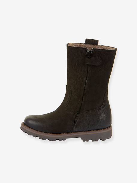 Meisjes laarzen MAXINE TEX FRODDO nachtblauw+petrolblauw+zwart - vertbaudet enfant 