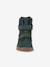 Bottes pieds nus pour enfants ZERU TEX WINTER BAREFOOT Froddo bleu foncé+bleu pétrole+rose doré - vertbaudet enfant 
