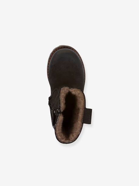 Bottes fille MAXINE TEX Froddo bleu nuit+bleu pétrole+noir - vertbaudet enfant 