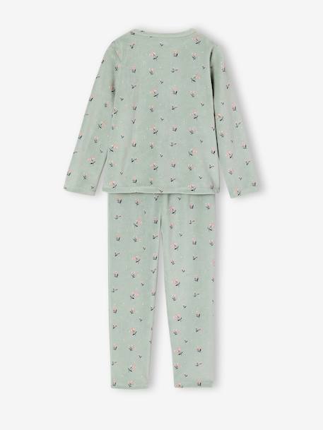 Set van 2 meisjespyjama's oudroze - vertbaudet enfant 