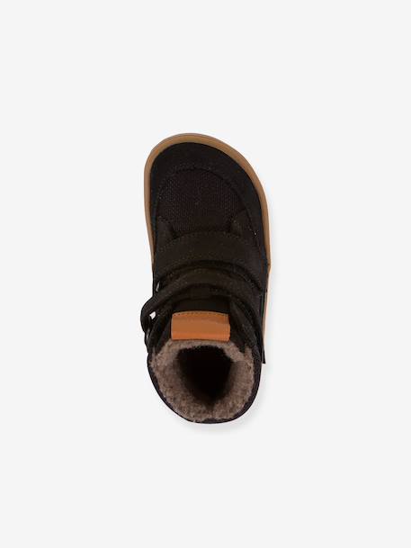 Winterlaarzen blote voeten kinderen BAREFOOT TEX WINTER Froddo bordeauxrood+leigrijs+nachtblauw+olijf+zwart - vertbaudet enfant 