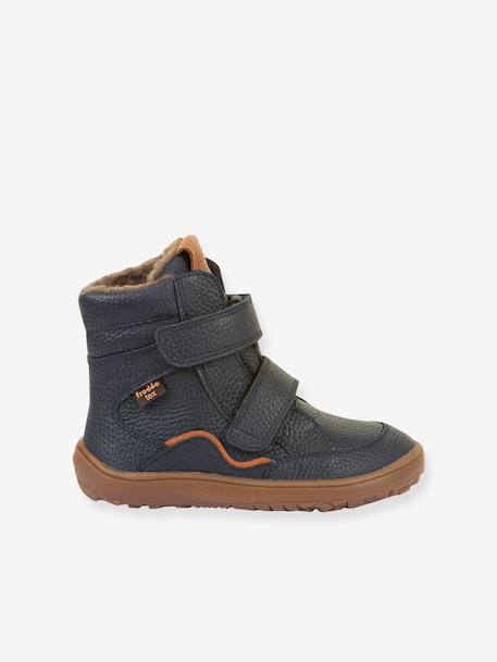 Barefoot winterschoenen voor kinderen BAREFOOT TEX WINTER Froddo bruin+nachtblauw - vertbaudet enfant 