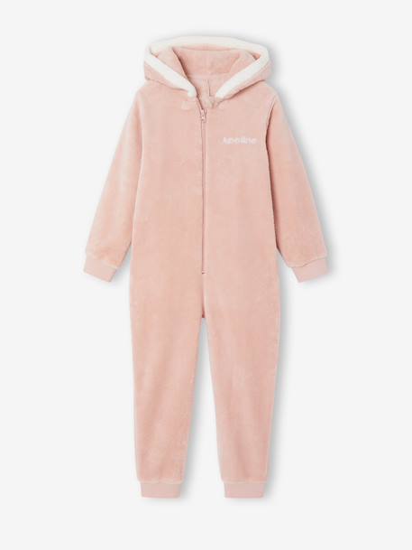 Prinsessenonesie meisje roze (poederkleur) - vertbaudet enfant 