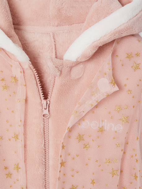 Prinsessenonesie meisje roze (poederkleur) - vertbaudet enfant 