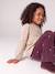Blouse manches longues fille blush+écru - vertbaudet enfant 