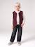 Gilet fille sans manches en sherpa blush+prune+vanille - vertbaudet enfant 