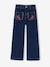 Jean large fille bleu foncé - vertbaudet enfant 