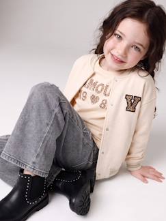 T-shirt manches longues fille  - vertbaudet enfant