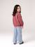 Pantalon large fille bleu moyen+denim bleached - vertbaudet enfant 