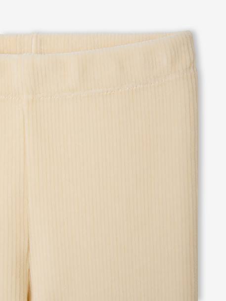 Ensemble pantalon enfant fille écru - vertbaudet enfant 