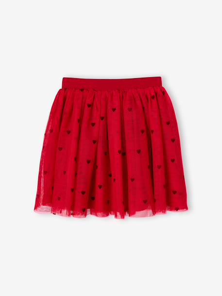Tule meisjesrok rood - vertbaudet enfant 