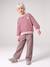 Pantalon large fille mauve+violine - vertbaudet enfant 