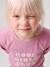 Sweat fille manches longues col rond mauve - vertbaudet enfant 