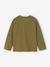 T-shirt manches longues garçon anthracite+jaune+pistache - vertbaudet enfant 