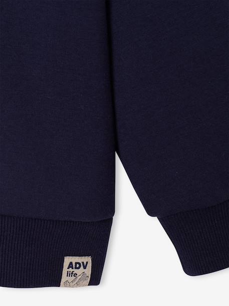 Sweat col rond garçon marine - vertbaudet enfant 