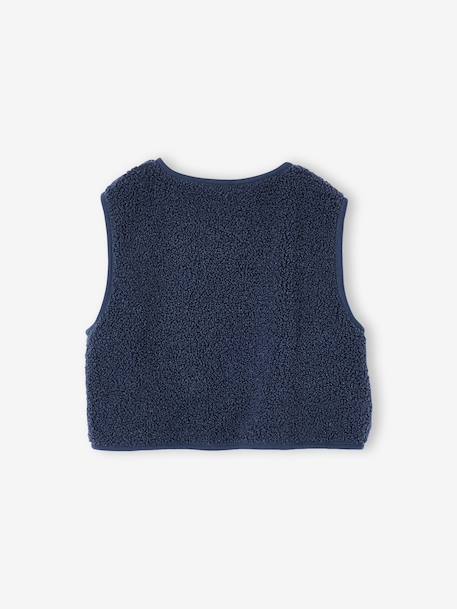 Ensemble robe et veste fille bleu ardoise - vertbaudet enfant 