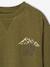 Jongensshirt met lange mouwen antraciet+geel+pistache - vertbaudet enfant 