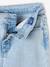 Wijde meisjesjeans gebleekt denim - vertbaudet enfant 