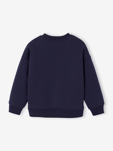 Sweat col rond garçon marine - vertbaudet enfant 