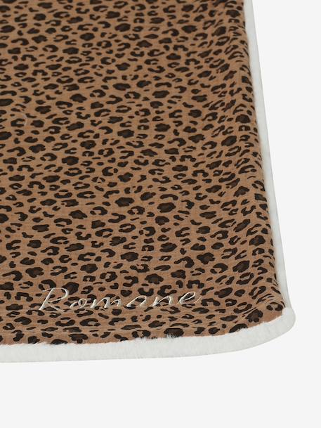 Couverture naissance en gaze de coton personnalisable beige - vertbaudet enfant 