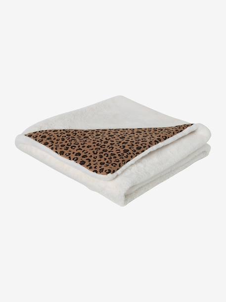 Personaliseerbare ENVIE DE FRAISE deken voor newborns van katoengaas beige - vertbaudet enfant 