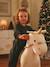 Trekpaardje FSC 100%-hout bruin+donkerbruin+wit - vertbaudet enfant 