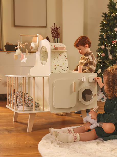 Poppenkamer FSC® hout wit - vertbaudet enfant 