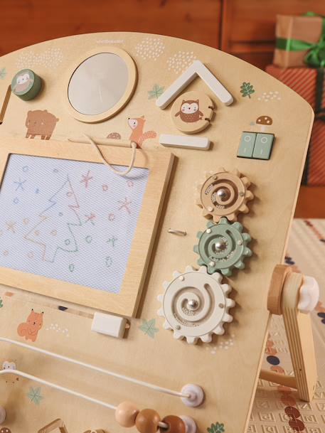 Planche d'activités avec ardoise magique GREEN FOREST en bois FSC® bois - vertbaudet enfant 