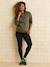 Legging long de grossesse chocolat+NOIR - vertbaudet enfant 