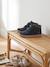 Boots enfant garçon à scratchs kaki+marine - vertbaudet enfant 